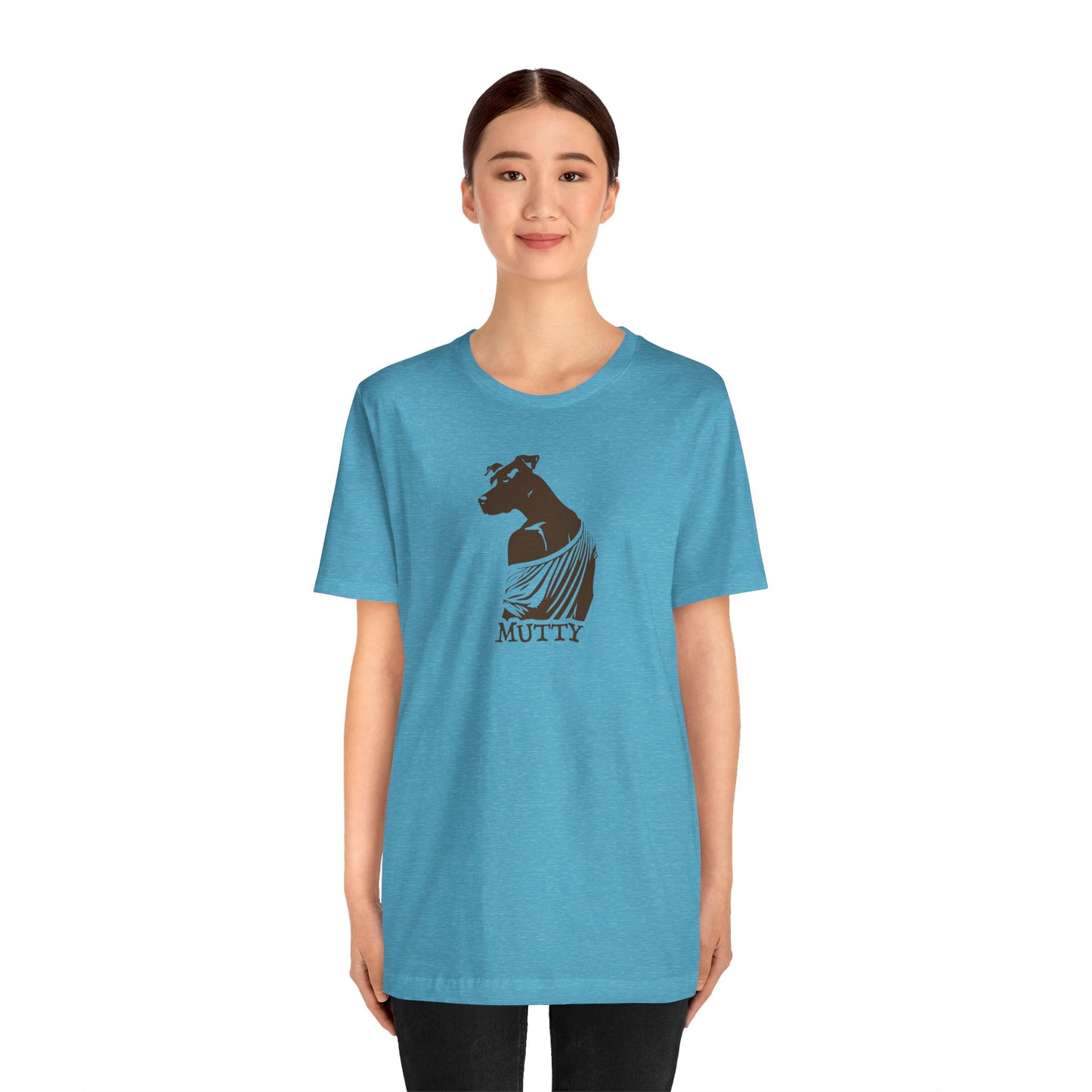 Mutty Dog Graphic Tee for Dog Nerds – Funny Lightweight Unisex T-Shirt | Made in USA, Free Shipping