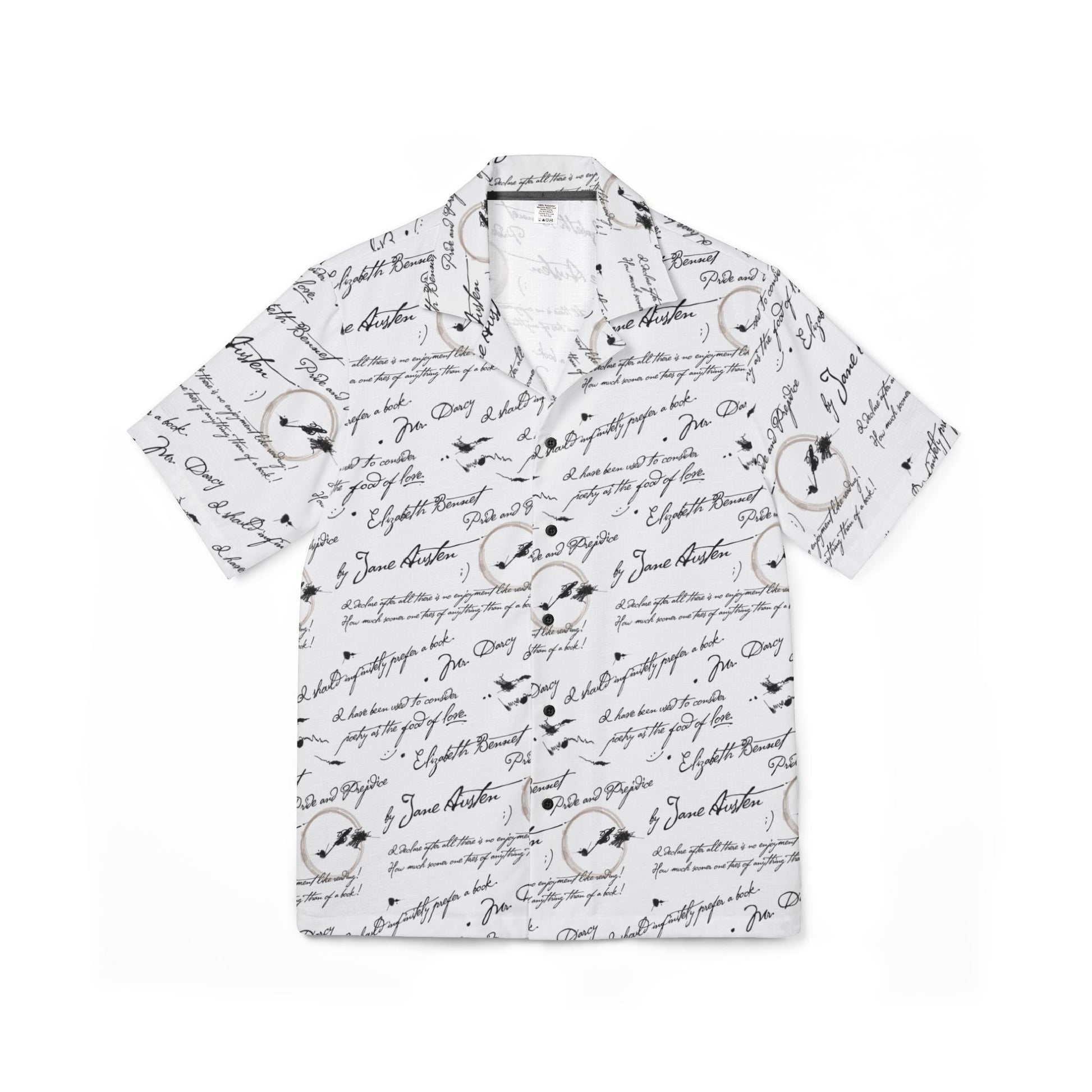 Proud Bibliophile Hawaiian Camp Shirt — Gift for Bibliophiles