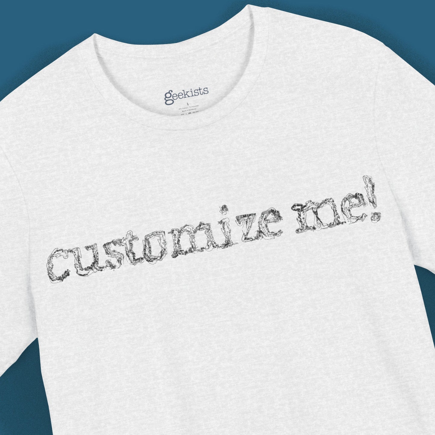 Clothing Stuff > Shirts & Tops > Lightweight Jersey Tee Custom Ironic Saying T-Shirt | Personalized Funny Tee – Free Shipping