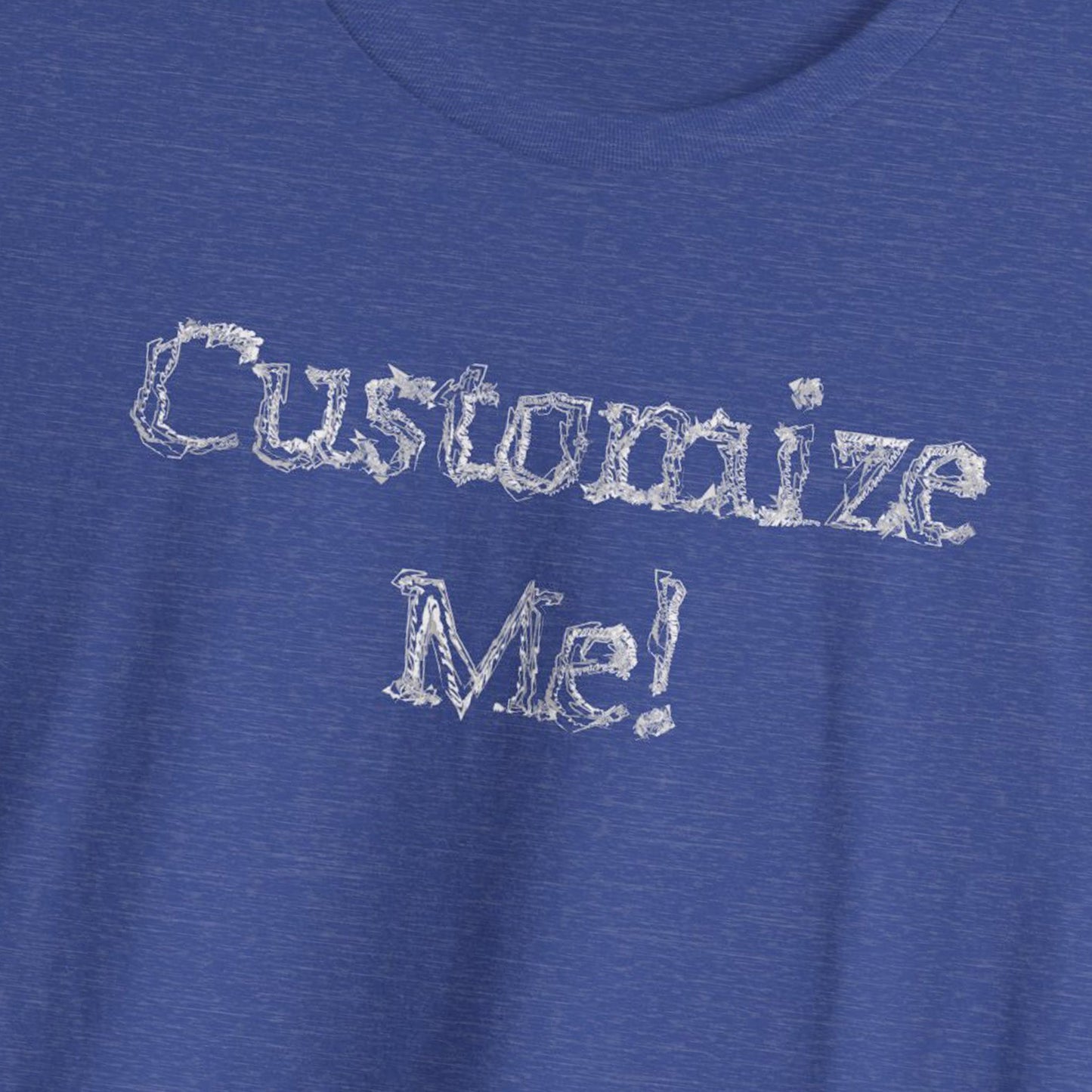 Clothing Stuff > Shirts & Tops > Lightweight Jersey Tee CUSTOM | Crazy Typography T-Shirt | Personalized Self-Deprecating Humor