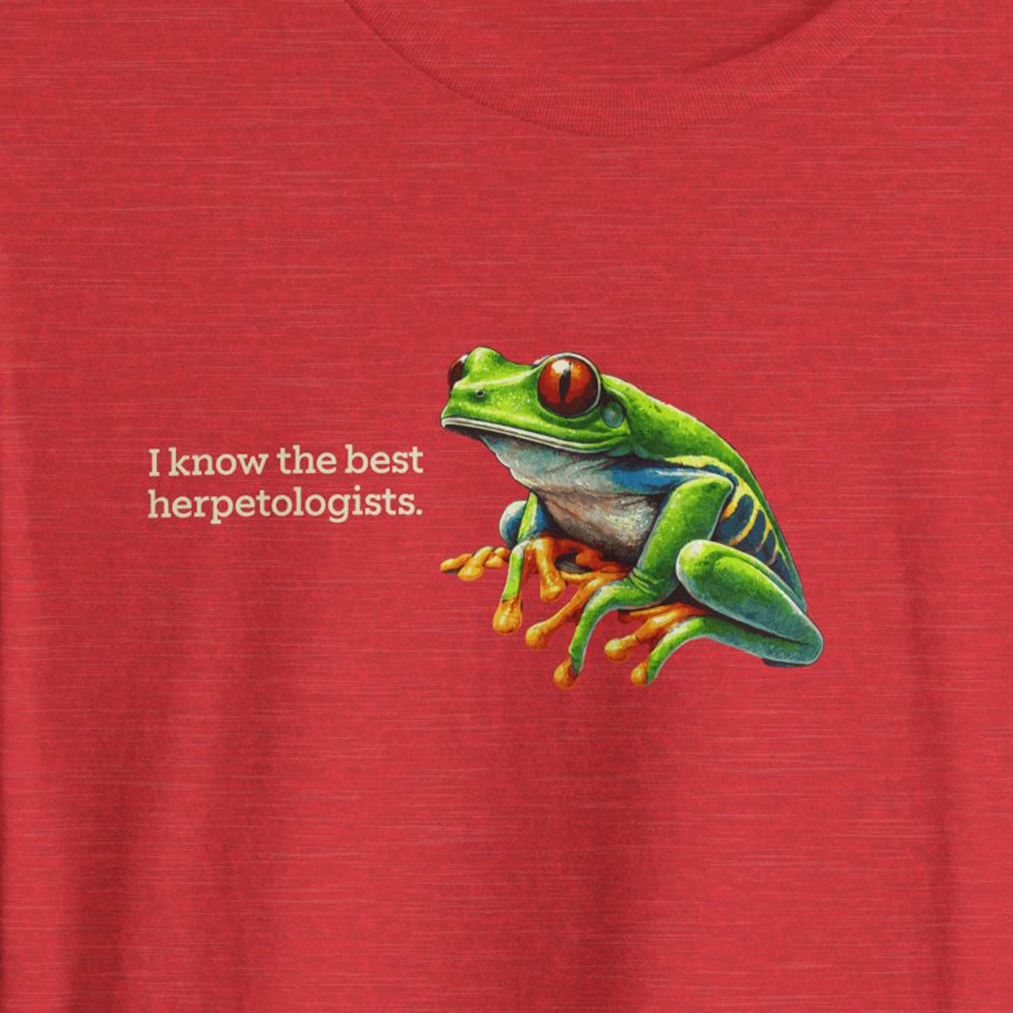 Clothing Stuff > Shirts & Tops > Lightweight Jersey Tee Frog T-Shirt for Herpetology Nerds | 8 Species Available | Unisex Lightweight Biology Tee
