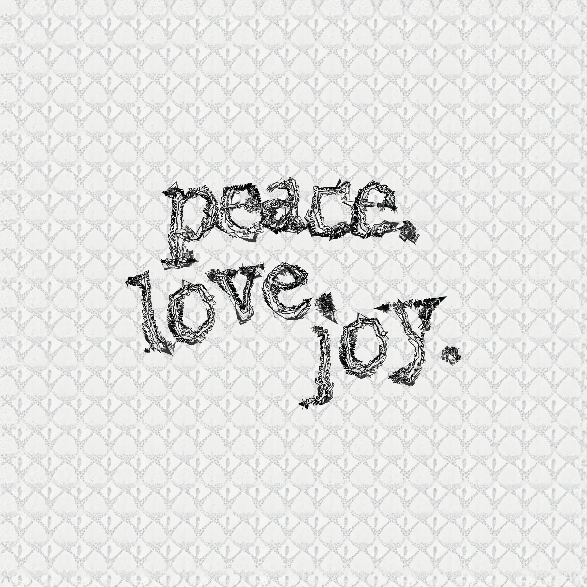 Kitchen & Dining Peace, Love, Joy Glass, Humorous Holiday Drinkware | Beer Glasses, Drinking & Mixing Glassware, 16 oz