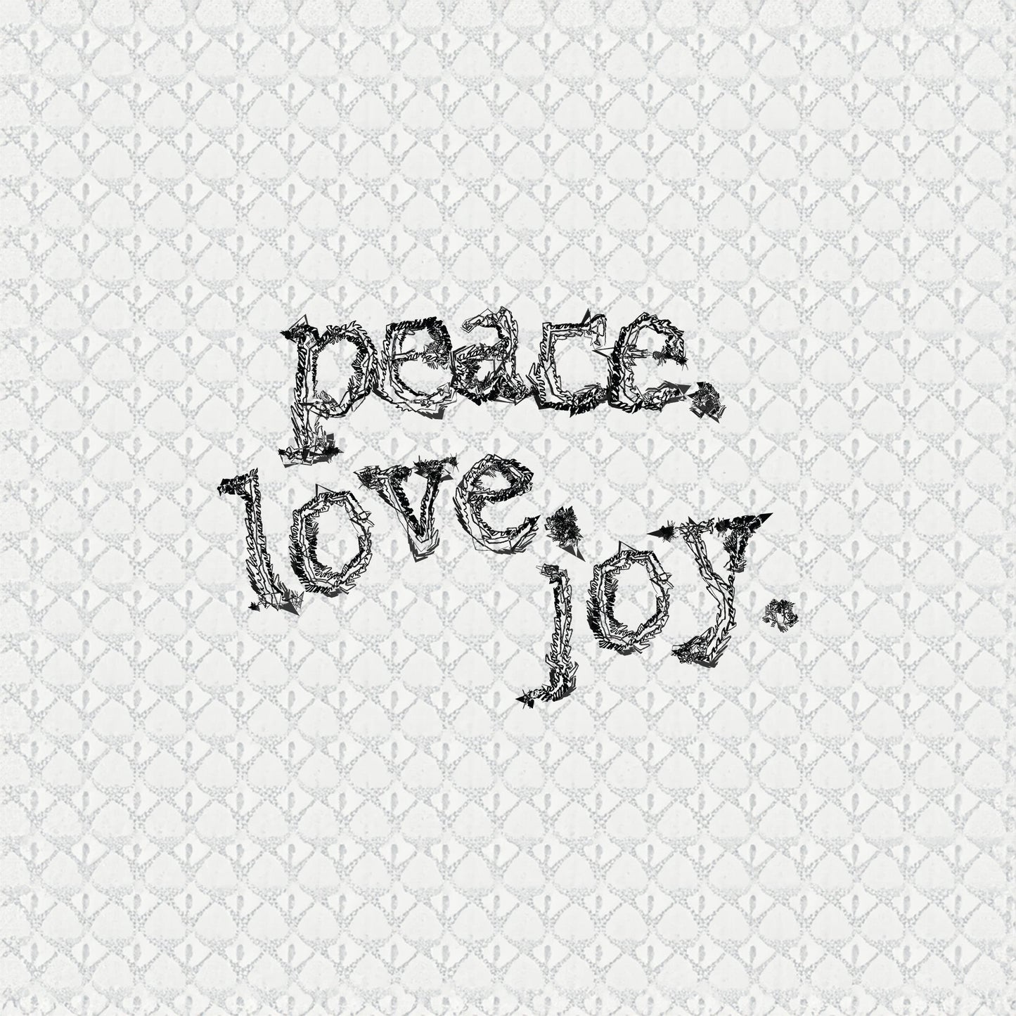 Clothing Stuff > Shirts & Tops > Lightweight Tank Top Peace Love Joy Tank Top | Ironic Holiday Sleeveless Shirt – Free Shipping