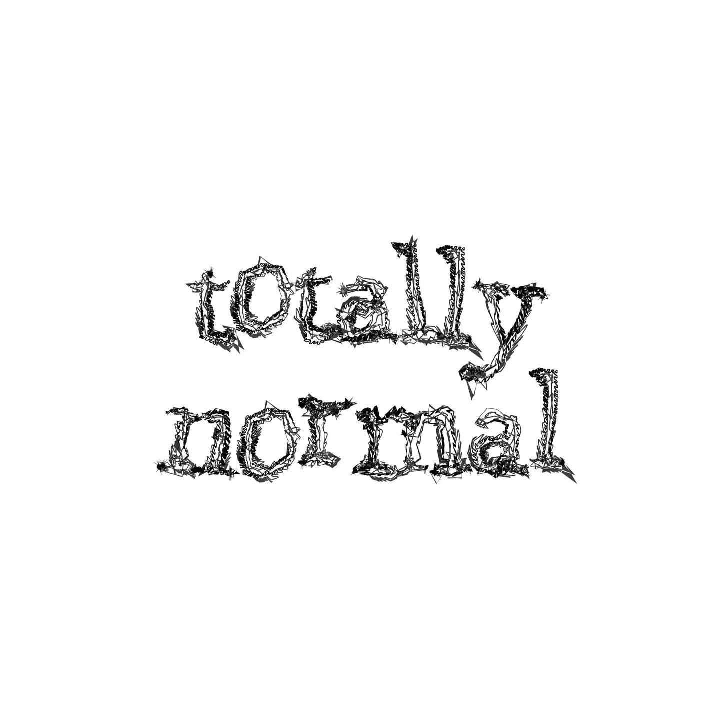 Clothing Stuff > Shirts & Tops > Lightweight Jersey Tee Totally Normal T-Shirt | Deadpan Introvert Humor Tee