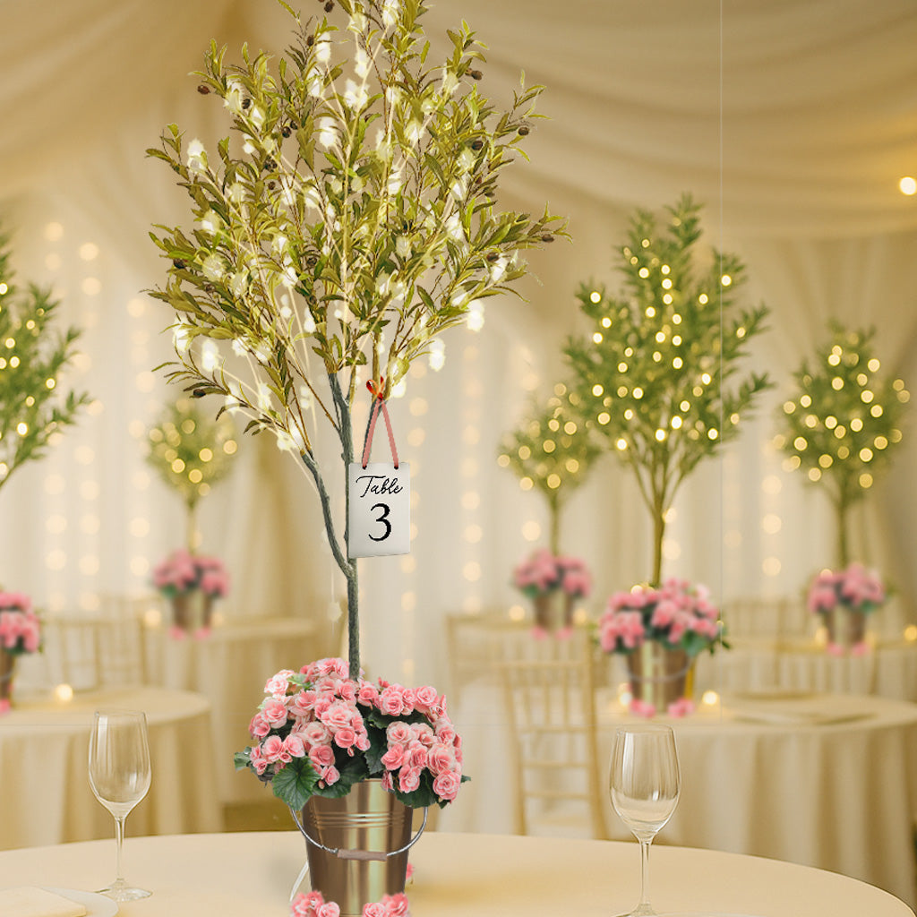 Dramatic 4ft Wedding Centerpiece Tree | Ready to Style