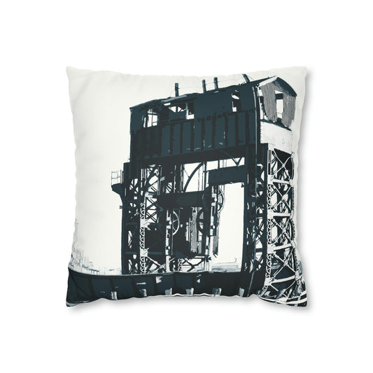UWS Urban Decay Faux Suede Throw Pillow Case — Graphic — Front