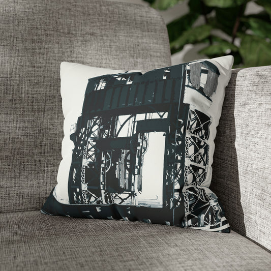 UWS Urban Decay Faux Suede Throw Pillow Case — Graphic — Detail
