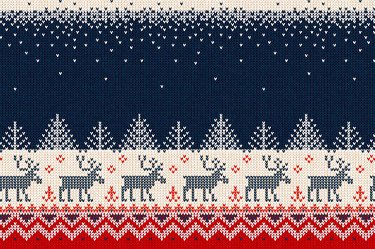 The-Ugly-Reindeer-Sweater-Collection-Secular-Holiday-Decor-with-Knit-Effect-Charm Geekists