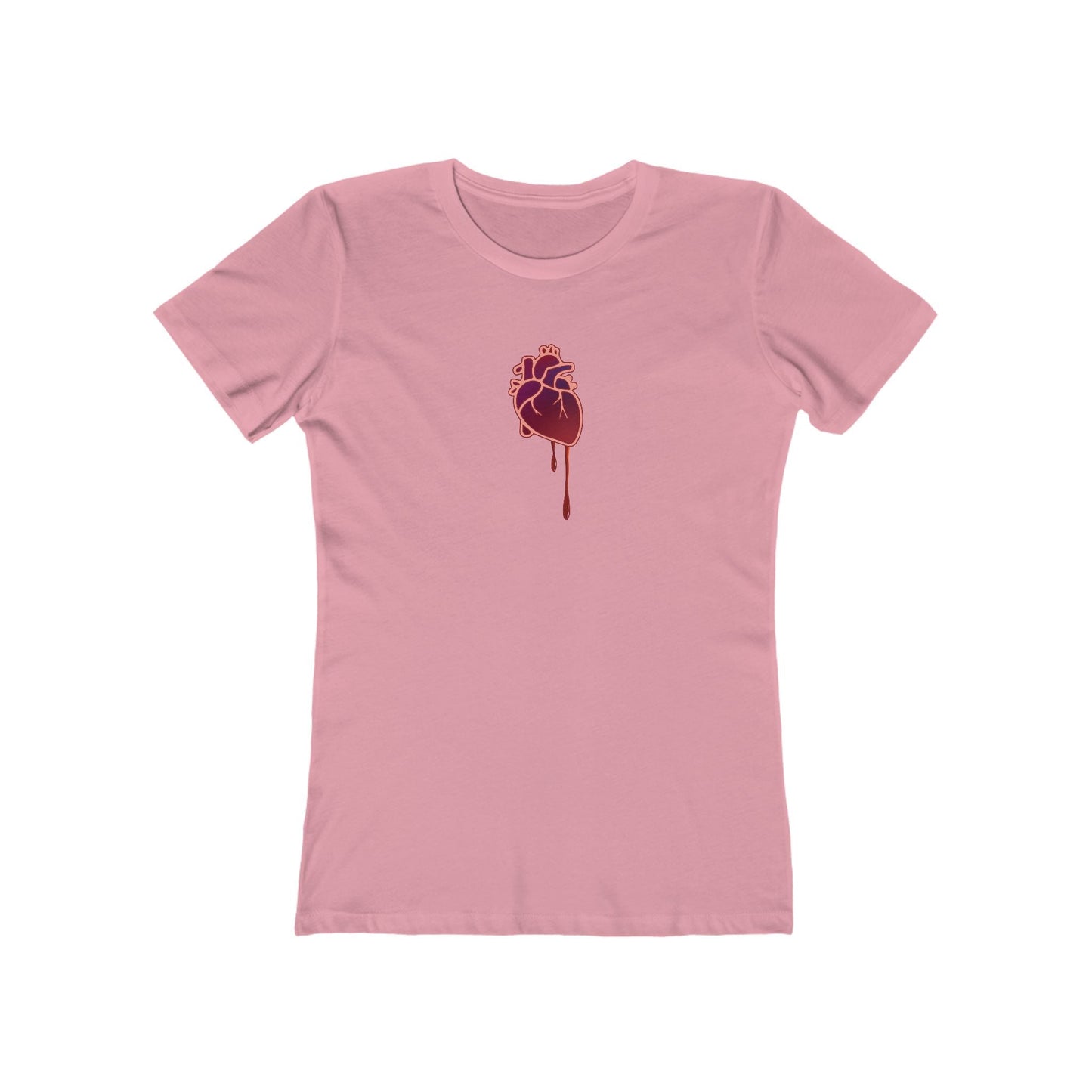 T-Shirt Bruised Heart Tee – Sad Valentine’s Shirt for Emo & Goth Girls