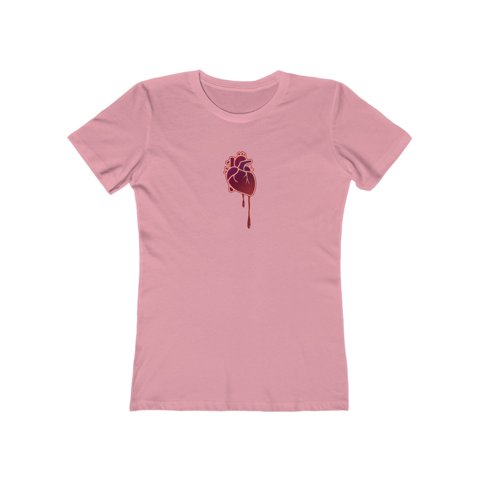 T-Shirt Bruised Heart Tee – Sad Valentine’s Shirt for Emo & Goth Girls