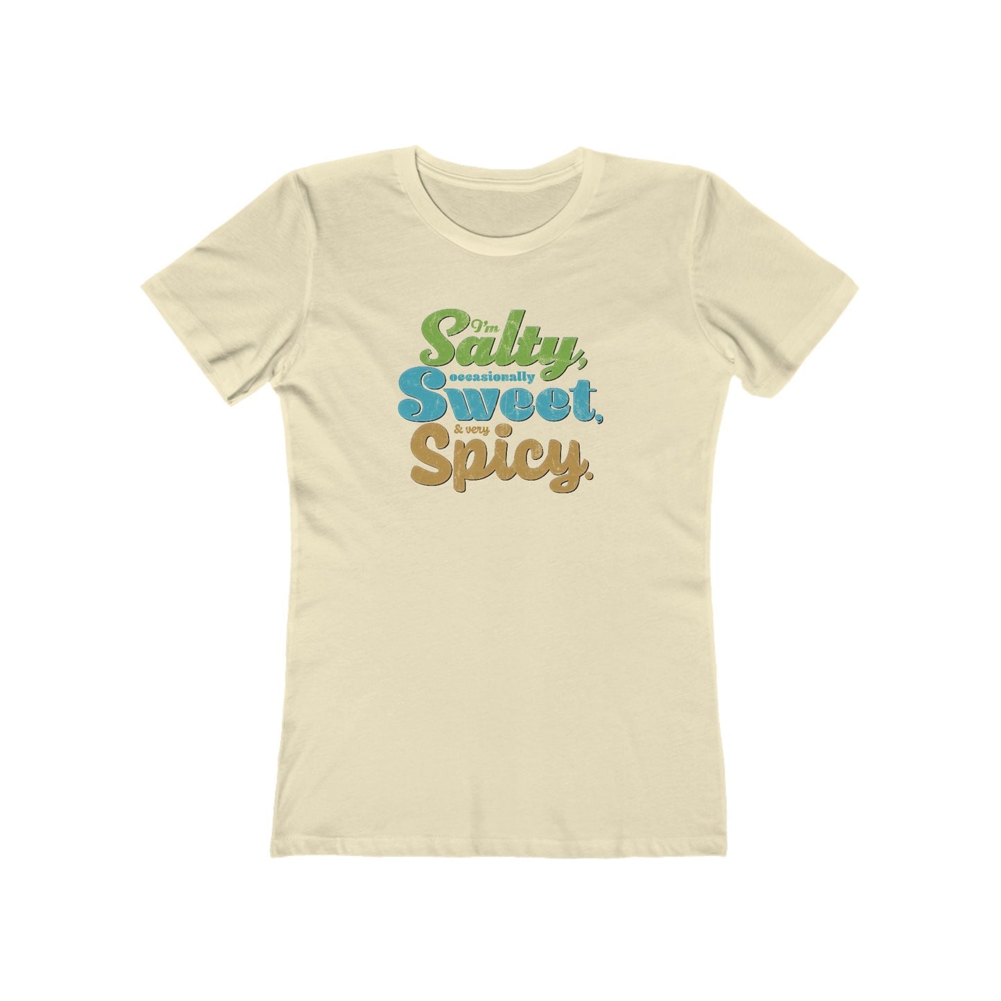 T-Shirt Spicy & Salty Women’s Tee – Funny Foodie Gift with Attitude