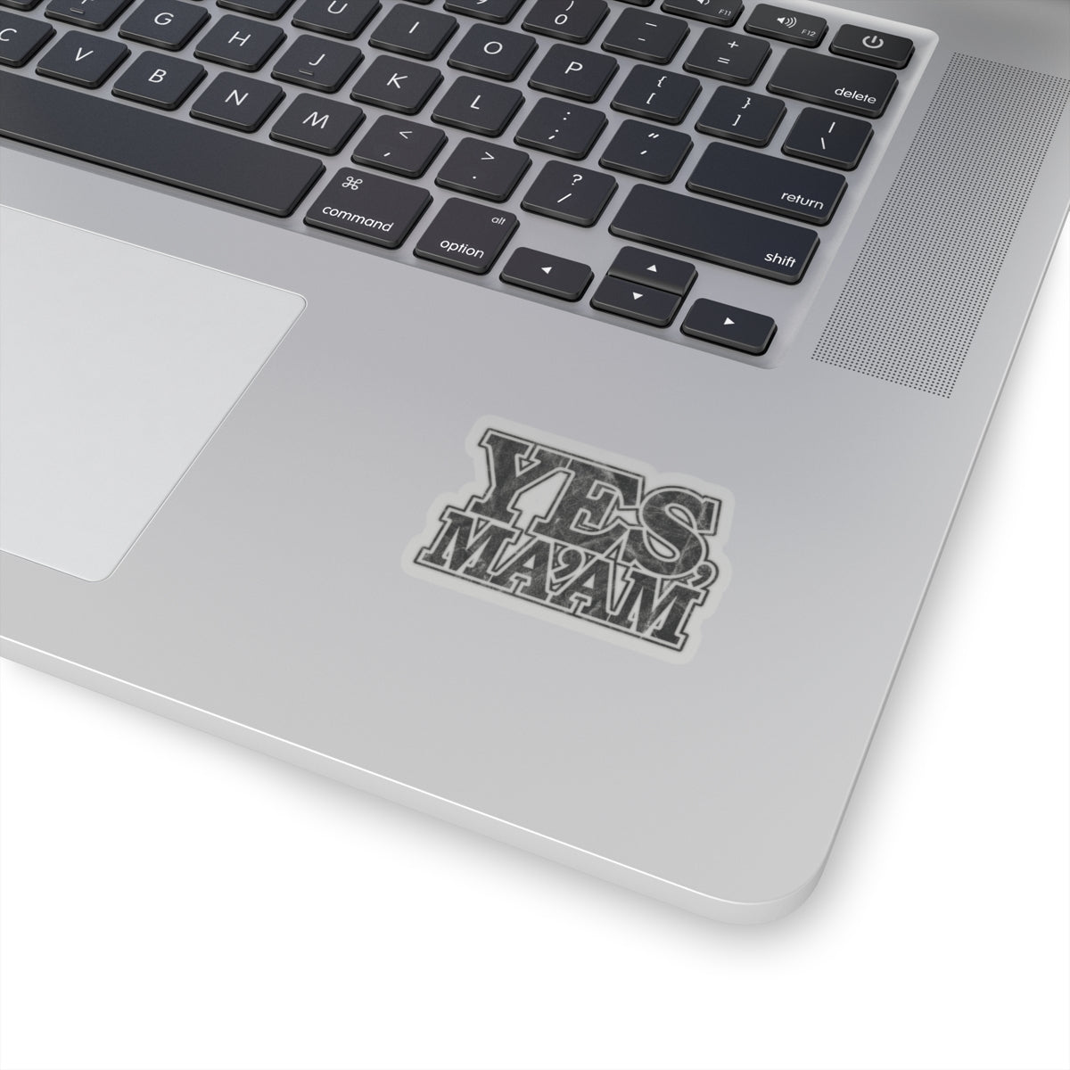 Paper products Yes Ma’am! Alpha Military Nerd Decal Sticker | Bold Stationery for Alpha Women | Commanding Paper Essentials