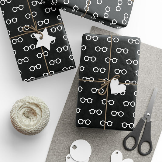 Book Nerd Wrapping Paper Roll — Graphic — Alternate Image 2