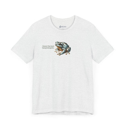 Ash-2XL T-Shirt Frog T-Shirt for Herpetology Nerds | 8 Species Available | Unisex Lightweight Biology Tee