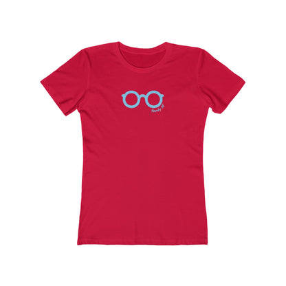 Solid-Red-3XL T-Shirt Nerdy AF Women’s Slim Fit Tee | Funny Graphic Shirt for Geeks