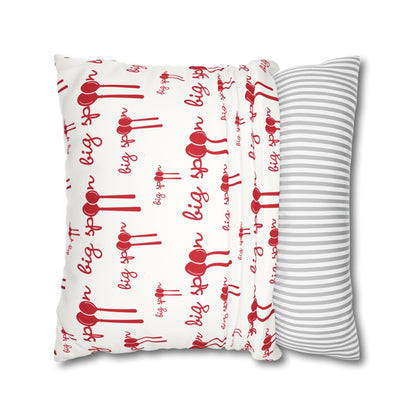 big spoon pillow cover for couples | unzipped