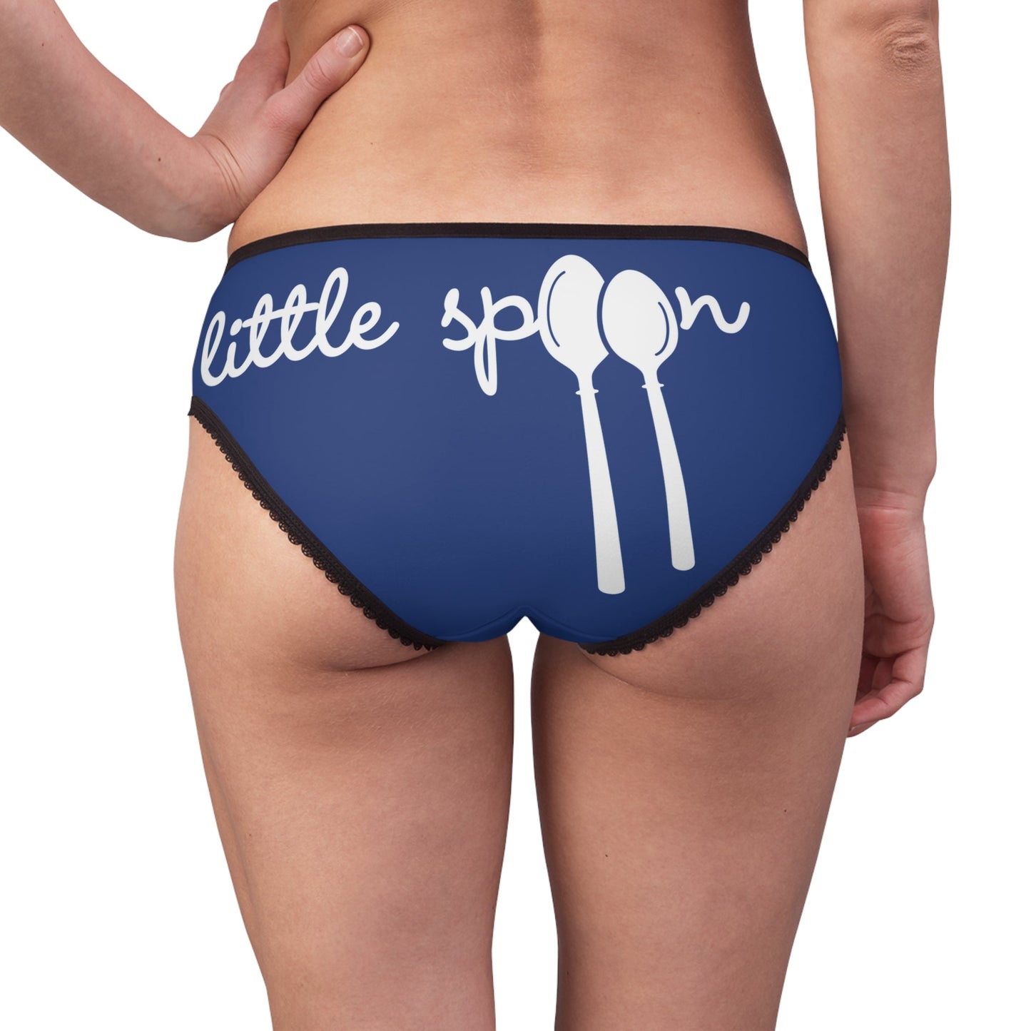 All Over Prints Little Spoon Women’s Briefs – Cute Blue Underwear · Funny Relationship Gift for Her