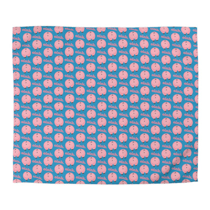 Home Stuff > Bed & Bath > Microfiber Duvet Cover Funny Pig Butt Pattern Microfiber Duvet Cover – Quirky Bedding for Animal Lovers