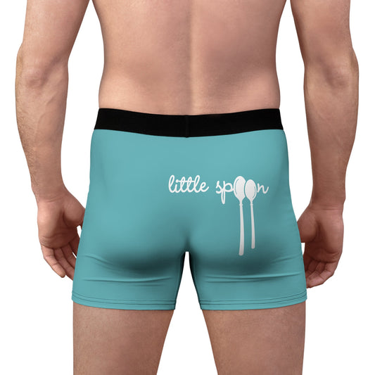 3XL / Black stitching All Over Prints Peaceful Gardens Navy | Boxer Brief Underwear