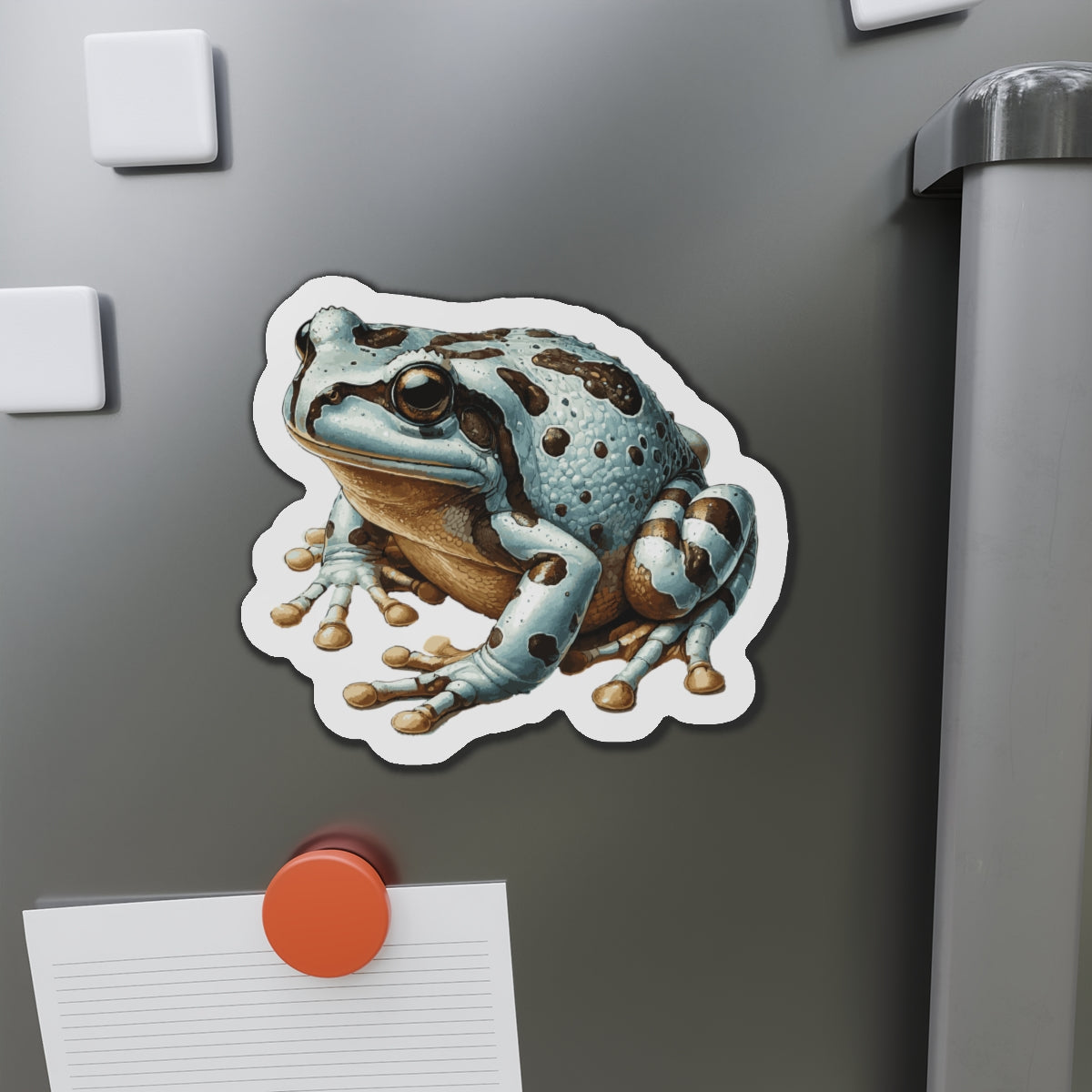 6-6-Die-Cut-1-pc Stickers Amazon Milk Frog Vinyl Magnet | Quirky Frog Gift for Biology Nerds | Magnetized Fun