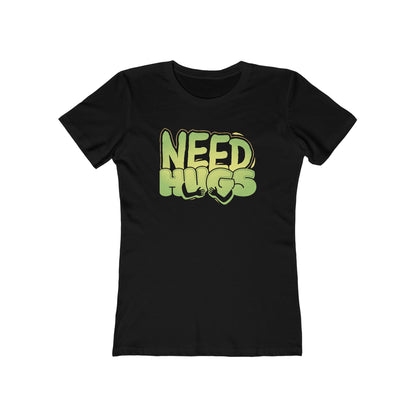 Need Hugs women’s t-shirt – cozy emotional support design for comfort wear and mental health days | variant