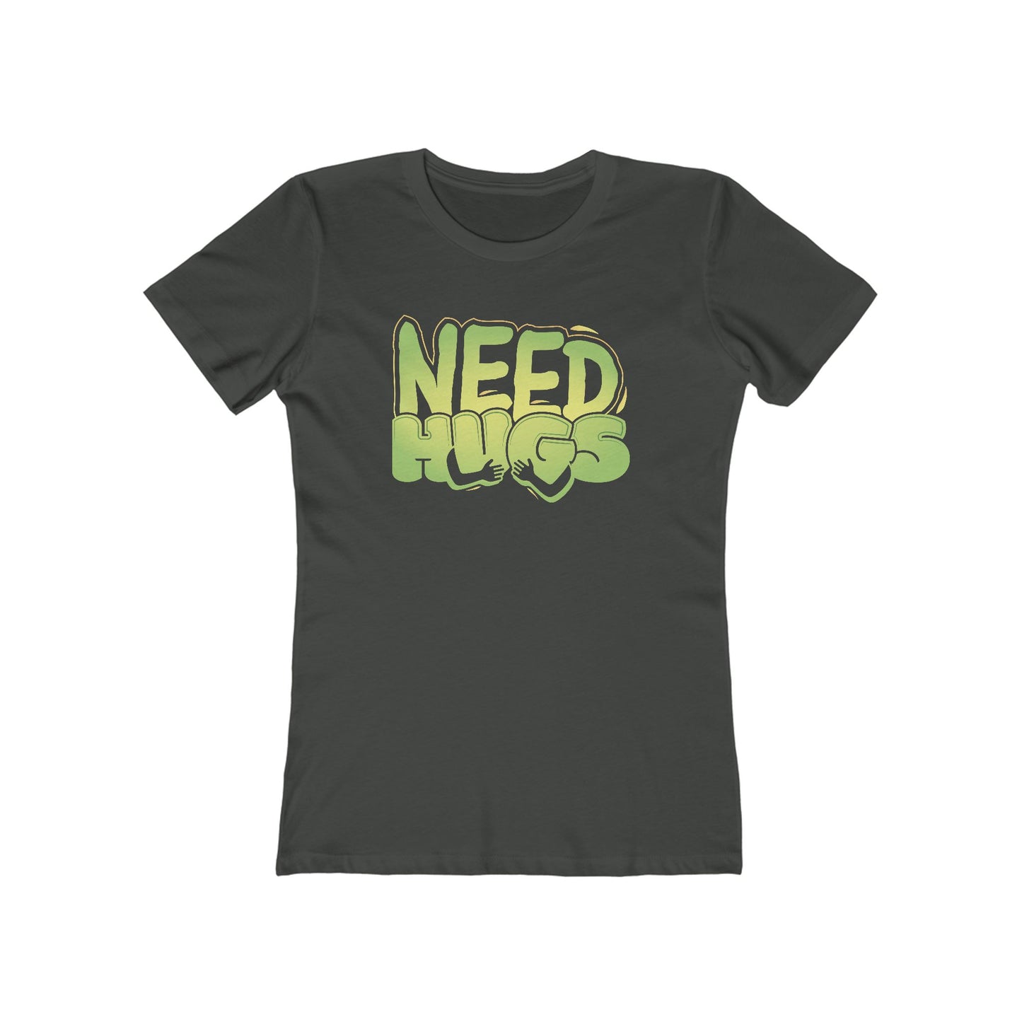 Need Hugs women’s t-shirt – cozy emotional support design for comfort wear and mental health days | variant