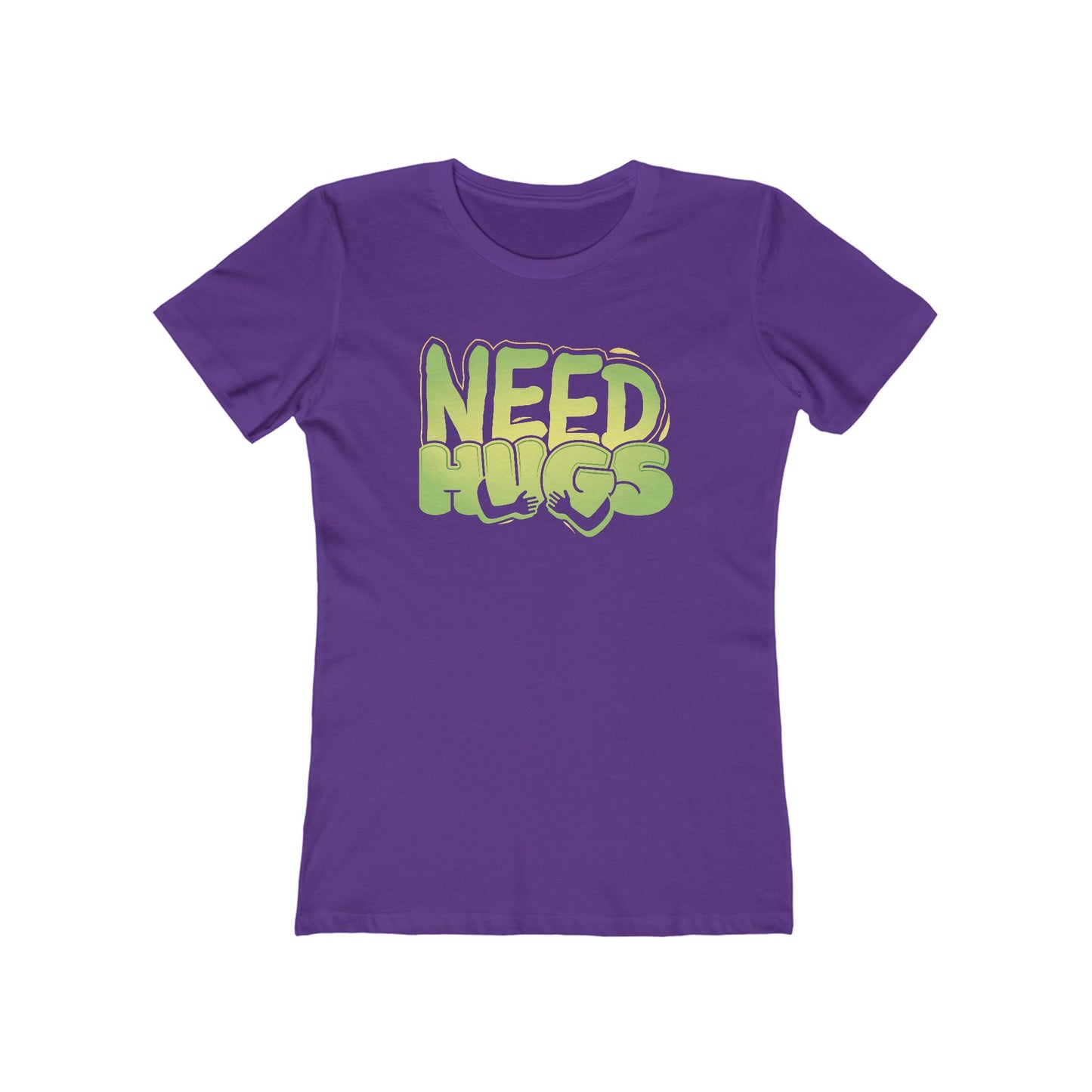 Need Hugs women’s t-shirt – cozy emotional support design for comfort wear and mental health days | variant