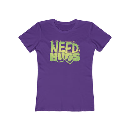 Need Hugs women’s t-shirt – cozy emotional support design for comfort wear and mental health days | variant