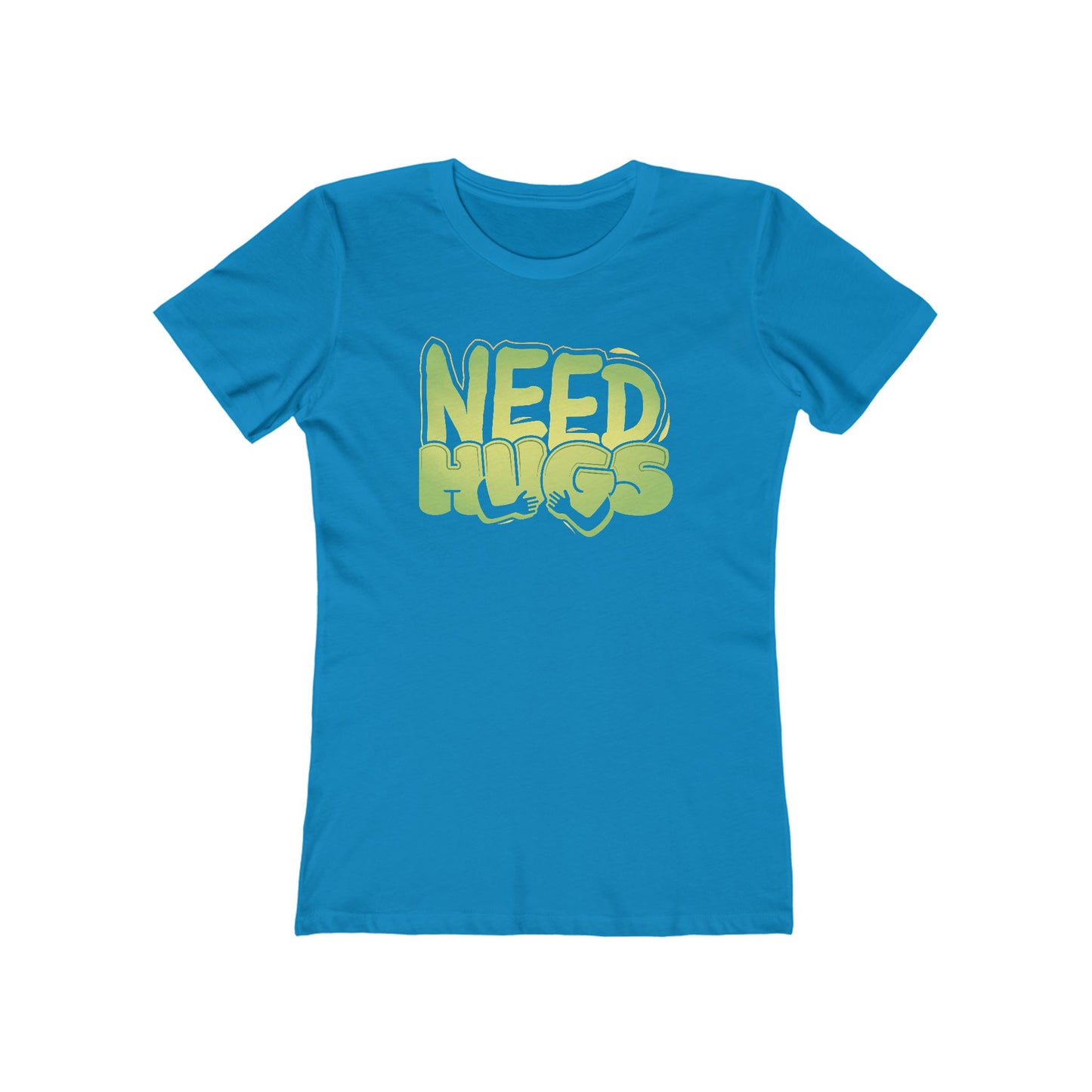 Need Hugs women’s t-shirt – cozy emotional support design for comfort wear and mental health days | variant