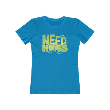 Need Hugs women’s t-shirt – cozy emotional support design for comfort wear and mental health days | variant