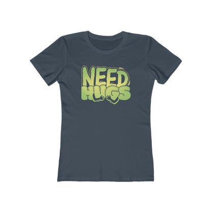 Need Hugs women’s t-shirt – cozy emotional support design for comfort wear and mental health days | variant