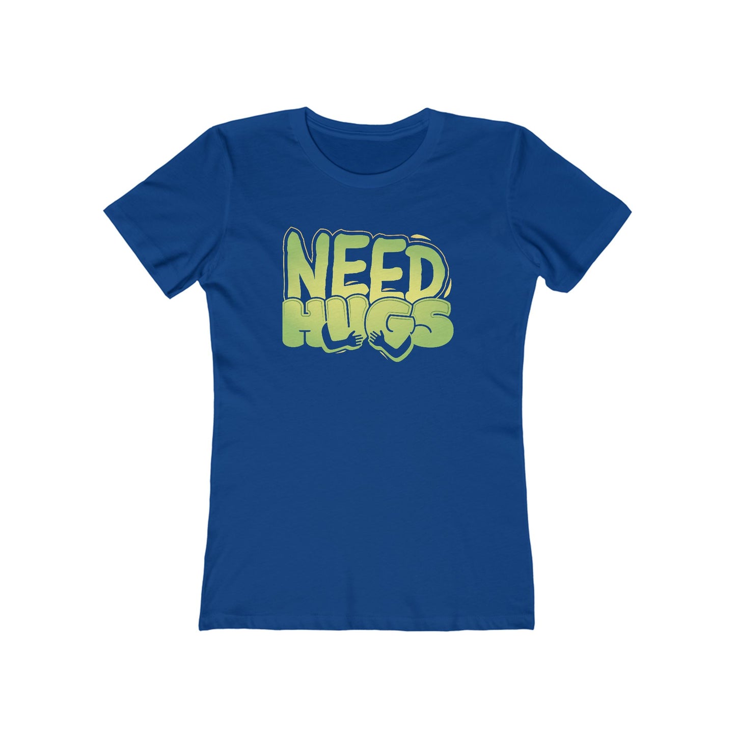 Need Hugs women’s t-shirt – cozy emotional support design for comfort wear and mental health days | variant