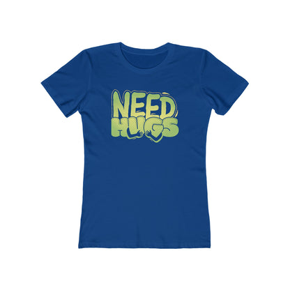 Need Hugs women’s t-shirt – cozy emotional support design for comfort wear and mental health days | variant