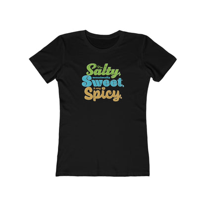 T-Shirt Spicy & Salty Women’s Tee – Funny Foodie Gift with Attitude