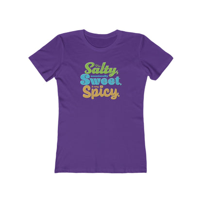 T-Shirt Spicy & Salty Women’s Tee – Funny Foodie Gift with Attitude