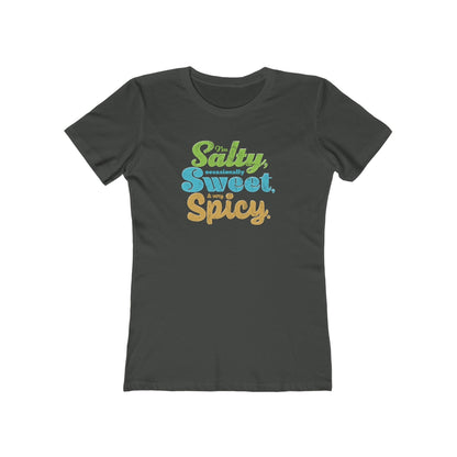 T-Shirt Spicy & Salty Women’s Tee – Funny Foodie Gift with Attitude