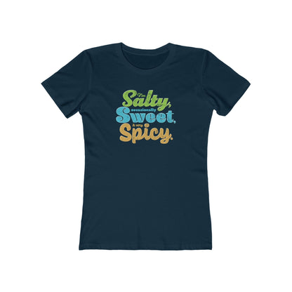 T-Shirt Spicy & Salty Women’s Tee – Funny Foodie Gift with Attitude