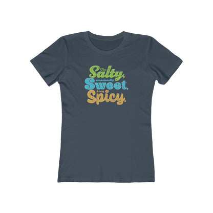 T-Shirt Spicy & Salty Women’s Tee – Funny Foodie Gift with Attitude