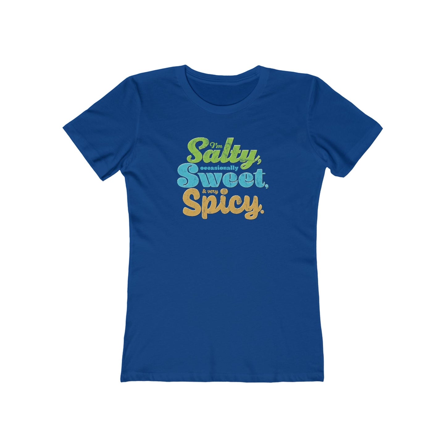 T-Shirt Spicy & Salty Women’s Tee – Funny Foodie Gift with Attitude