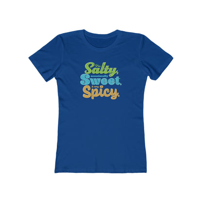 T-Shirt Spicy & Salty Women’s Tee – Funny Foodie Gift with Attitude