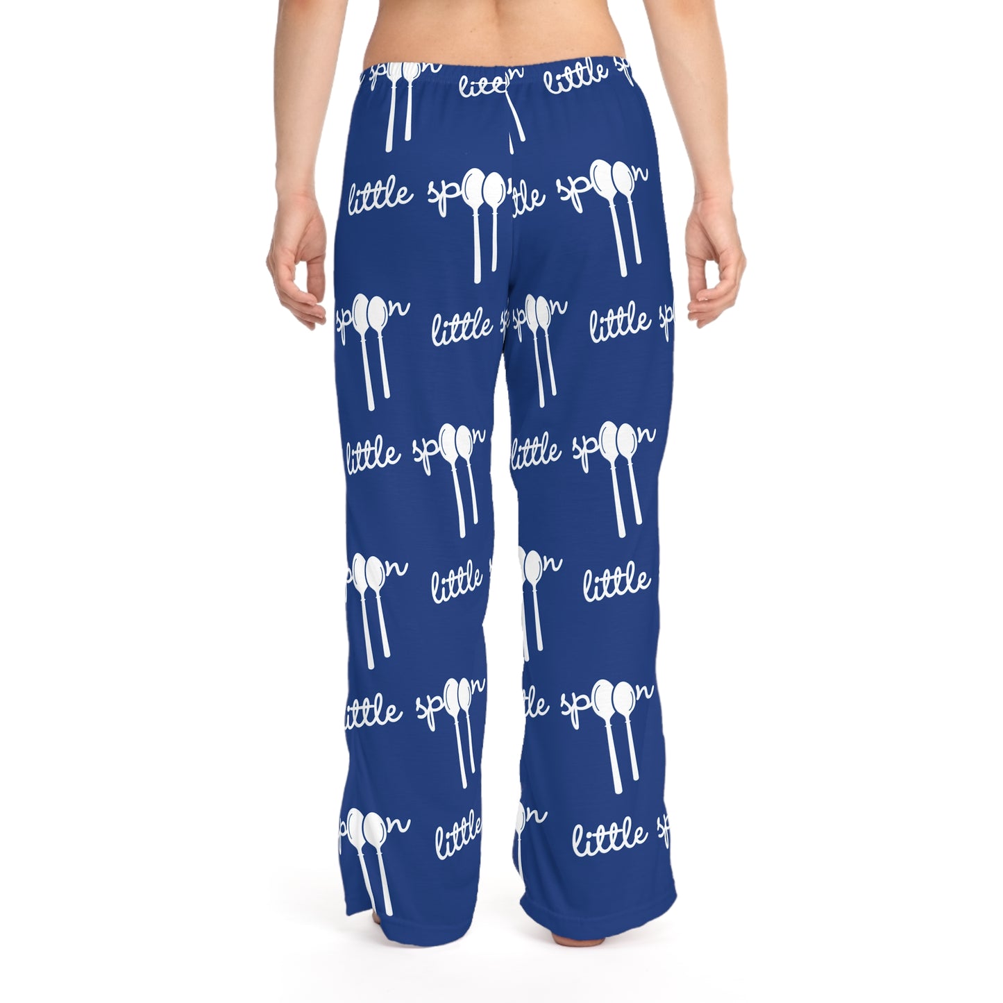 Women’s ‘Little Spoon’ Blue Pajama Bottoms | Loungewear for Big & Little Spoons | Perfect Valentine’s Day Gift for Couples