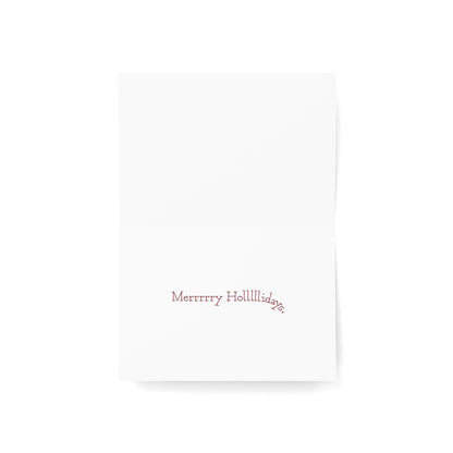 Paper products Merry Holidays from Drunk Santa | Eco-Friendly Greeting Cards | Christmas Card Sets with Envelopes for Drinkers