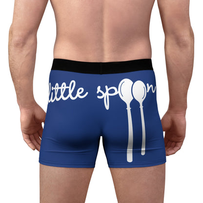 All Over Prints Little Spoon Boxer Briefs – Cute Blue Underwear · Matching Couples Gift