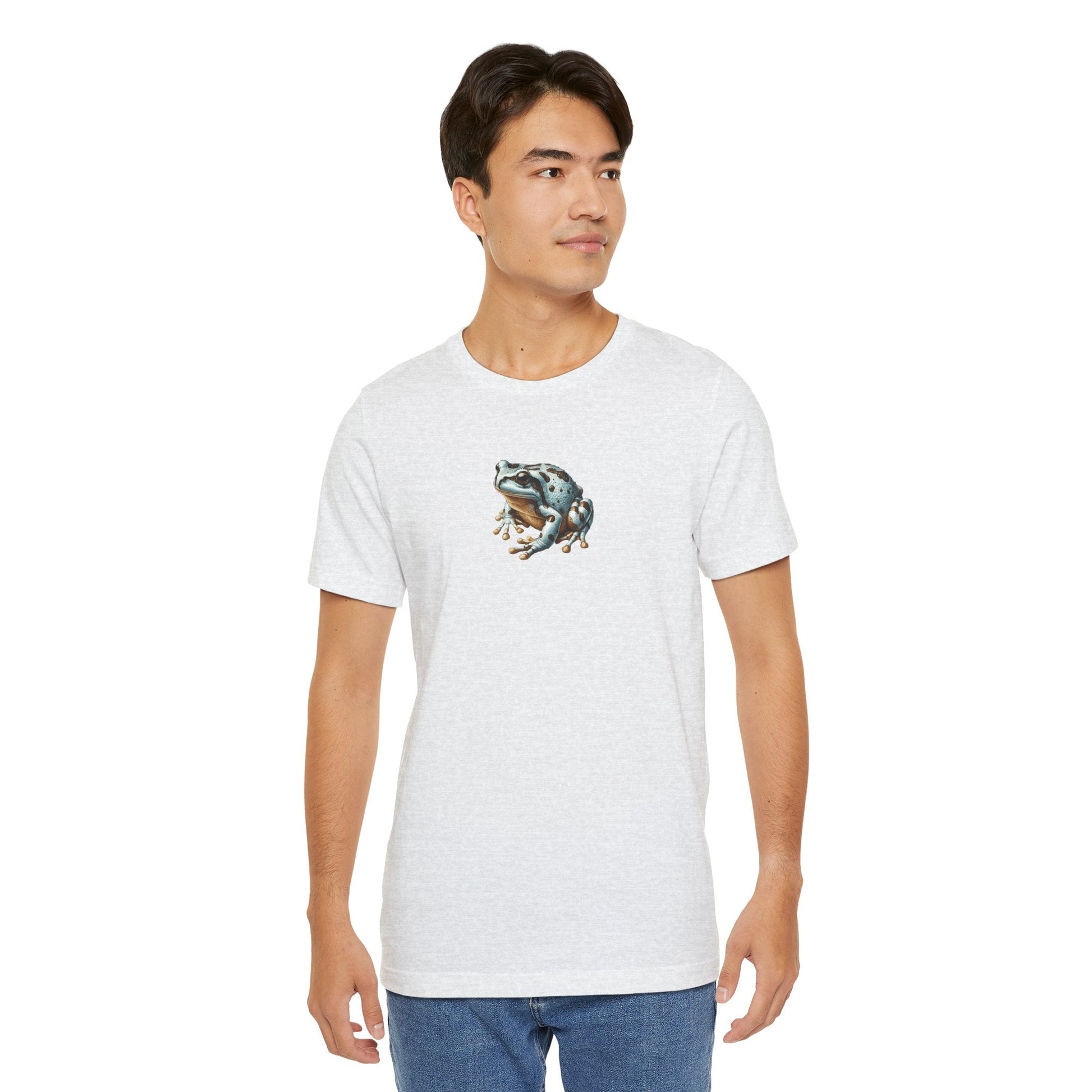 Clothing Stuff > Shirts & Tops > Lightweight Jersey Tee Frog T-Shirt for Biology Nerds | 8 Species Available | Unisex Lightweight Tee