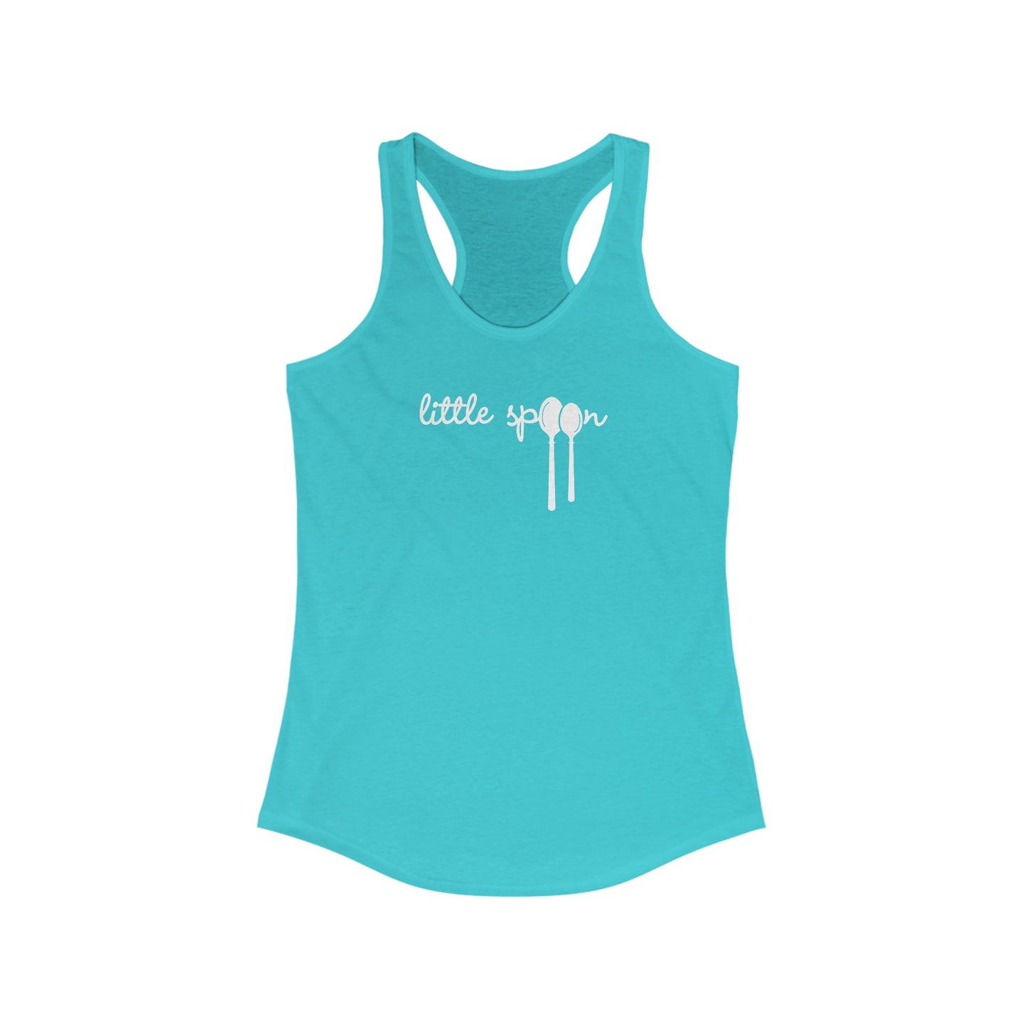 Tank Top Racerback Slim fit Tank Tops Women's Clothing Solid Tahiti Blue