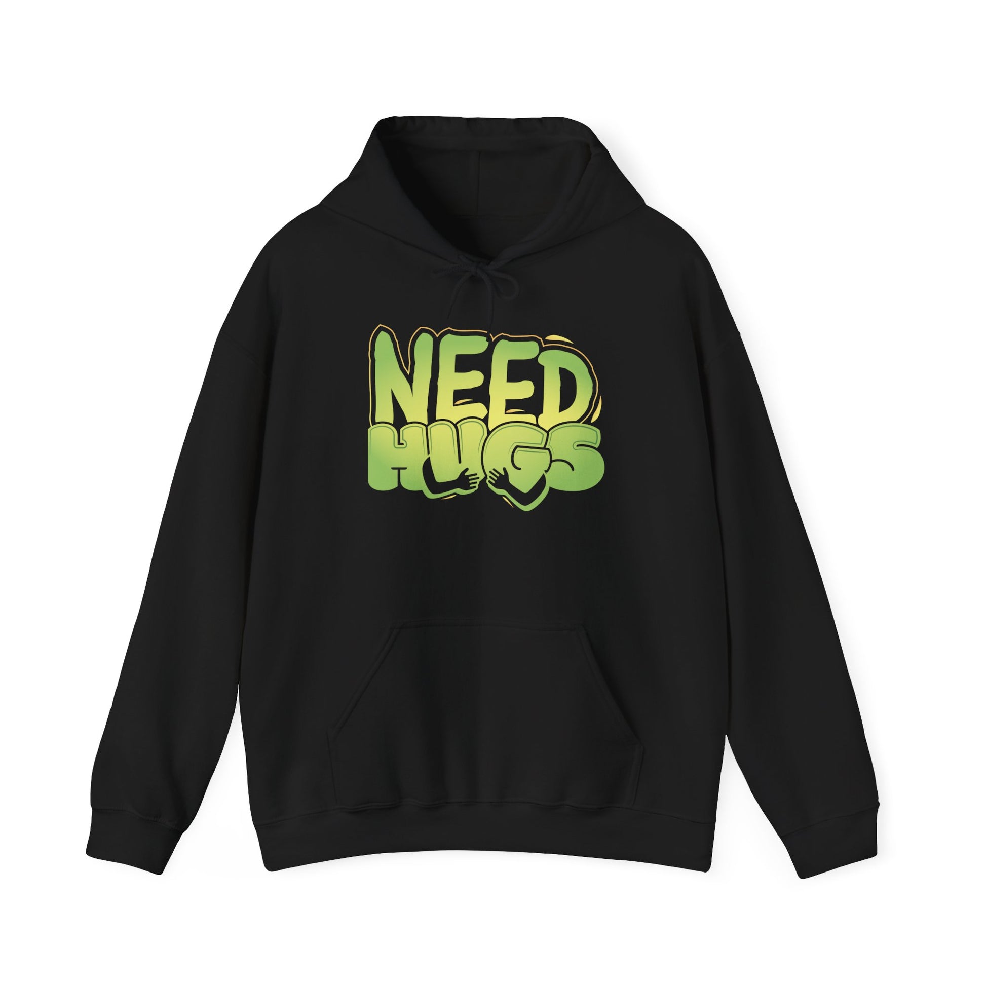 Need Hugs hoodie design – warm, comforting graphic for self-care and supportive gifting | variant