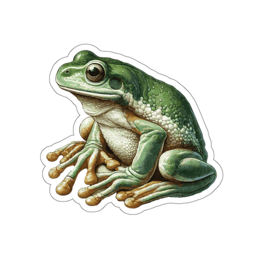 Waxy Monkey Frog Stickers | Quirky Frog Gift for Biology Nerds | Peel-and-Play Fun