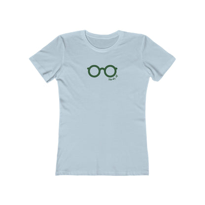 Solid-Light-Blue-2XL T-Shirt Nerdy AF Women’s Slim Fit Tee | Funny Graphic Shirt for Geeks
