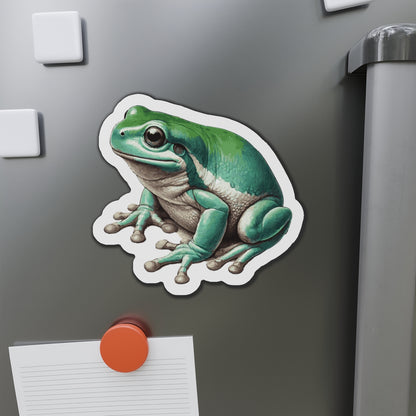 Home Decor White’s Tree Frog Vinyl Magnet | Quirky Frog Gift for Biology Nerds | Magnetized Fun