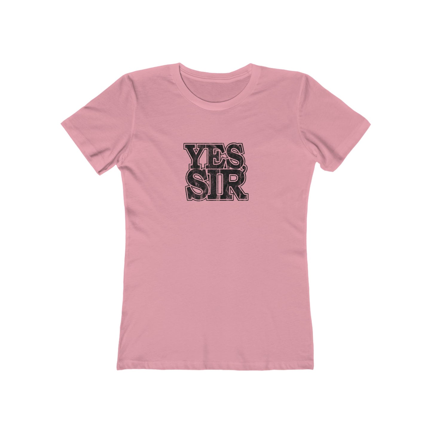 T-Shirt Yes Sir! Alpha Guy Military Nerd T-Shirt | Distressed Command Tees for Army Families